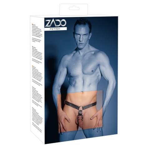 Męskie Stringi Harness z dildo  L/XL