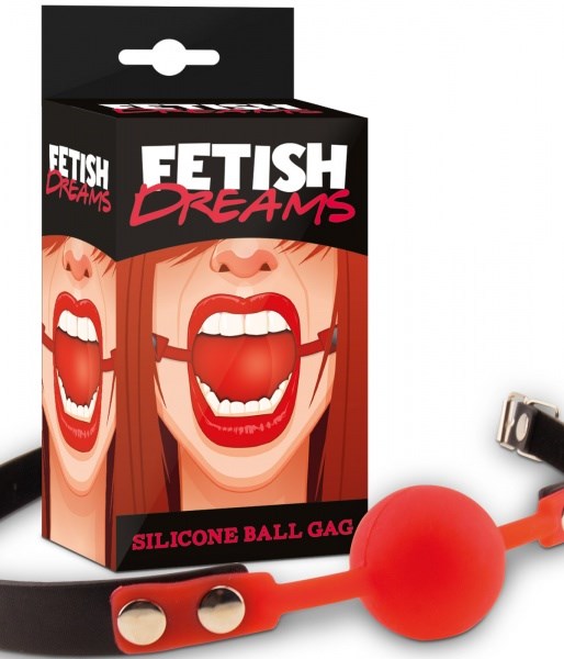 Fetish Dream knebel czerwony