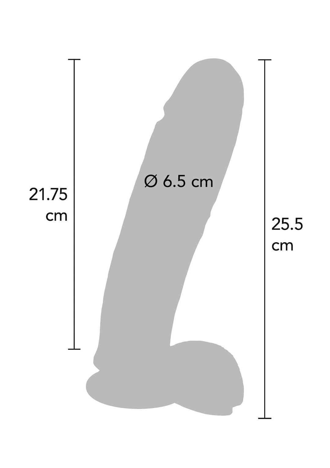 Dildo 10 inch with Balls — zdjęcie 2