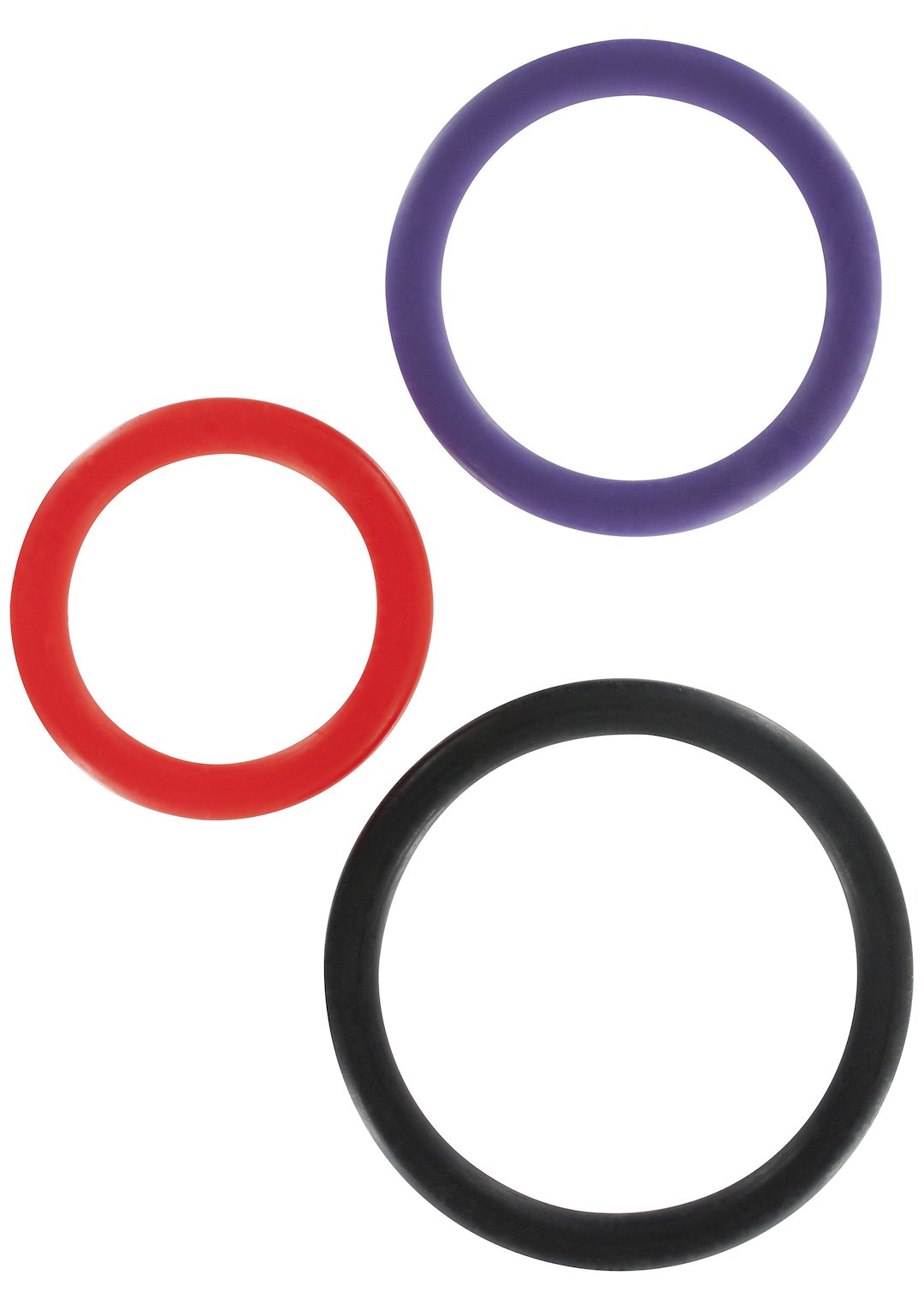 Triple Rings Multicolor 3pcs — zdjęcie 2