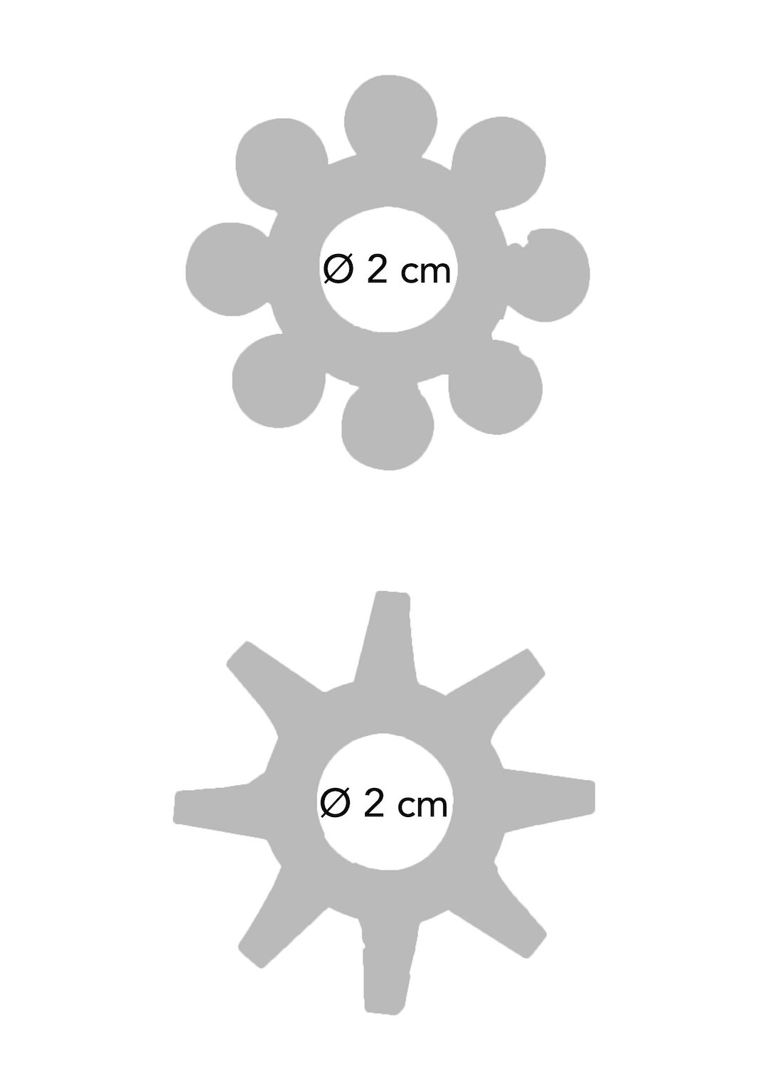 Power Stretchy Rings 2pcs — zdjęcie 2