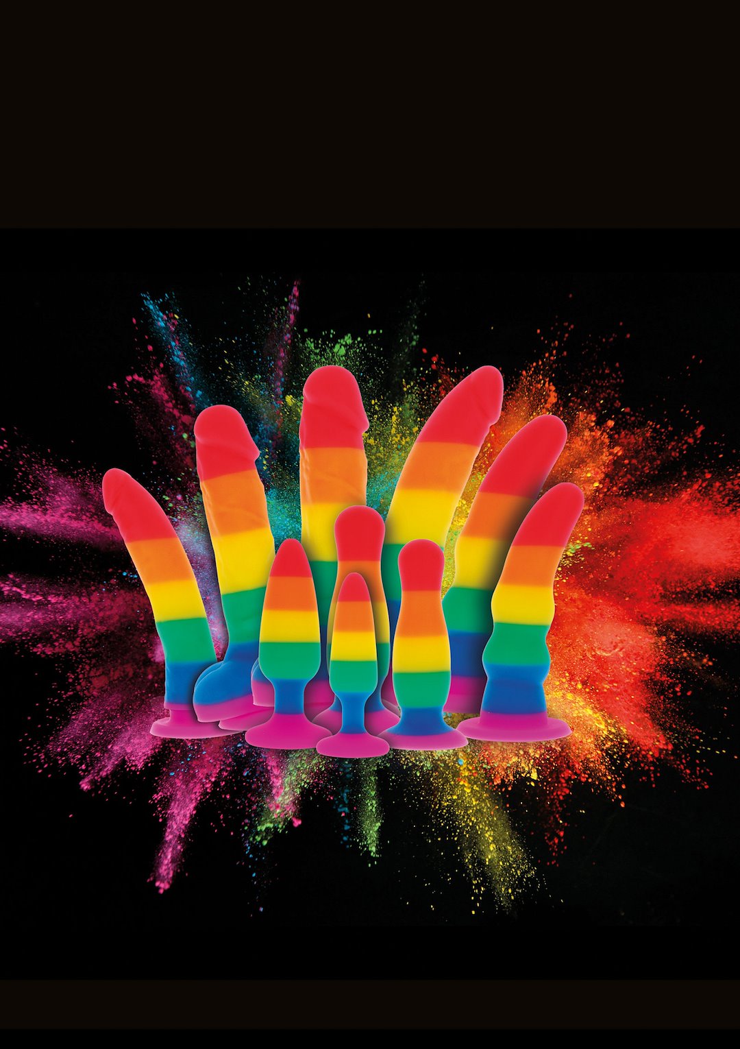 ToyJoy Pride Twink Plug Medium — zdjęcie 2