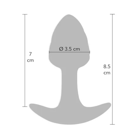 Crystal Butt Plug Small
