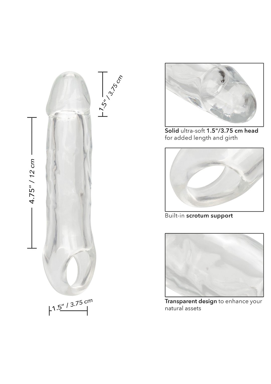 Clear Extension 6.5 inch — zdjęcie 2