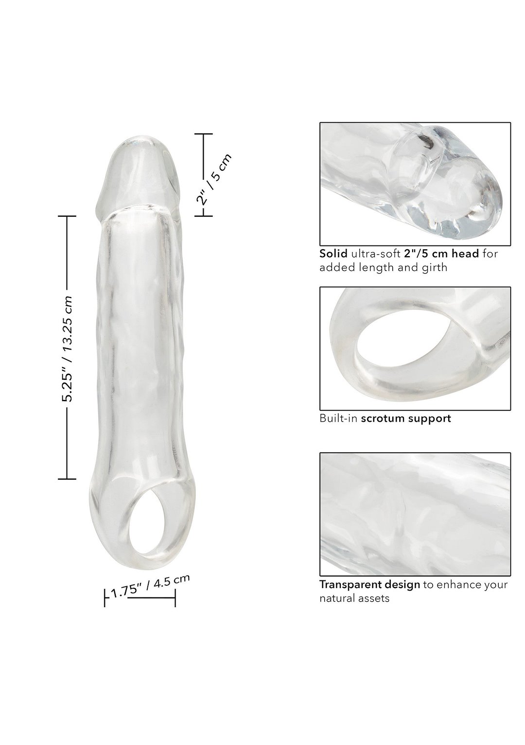 Clear Extension 7.5 inch — zdjęcie 2