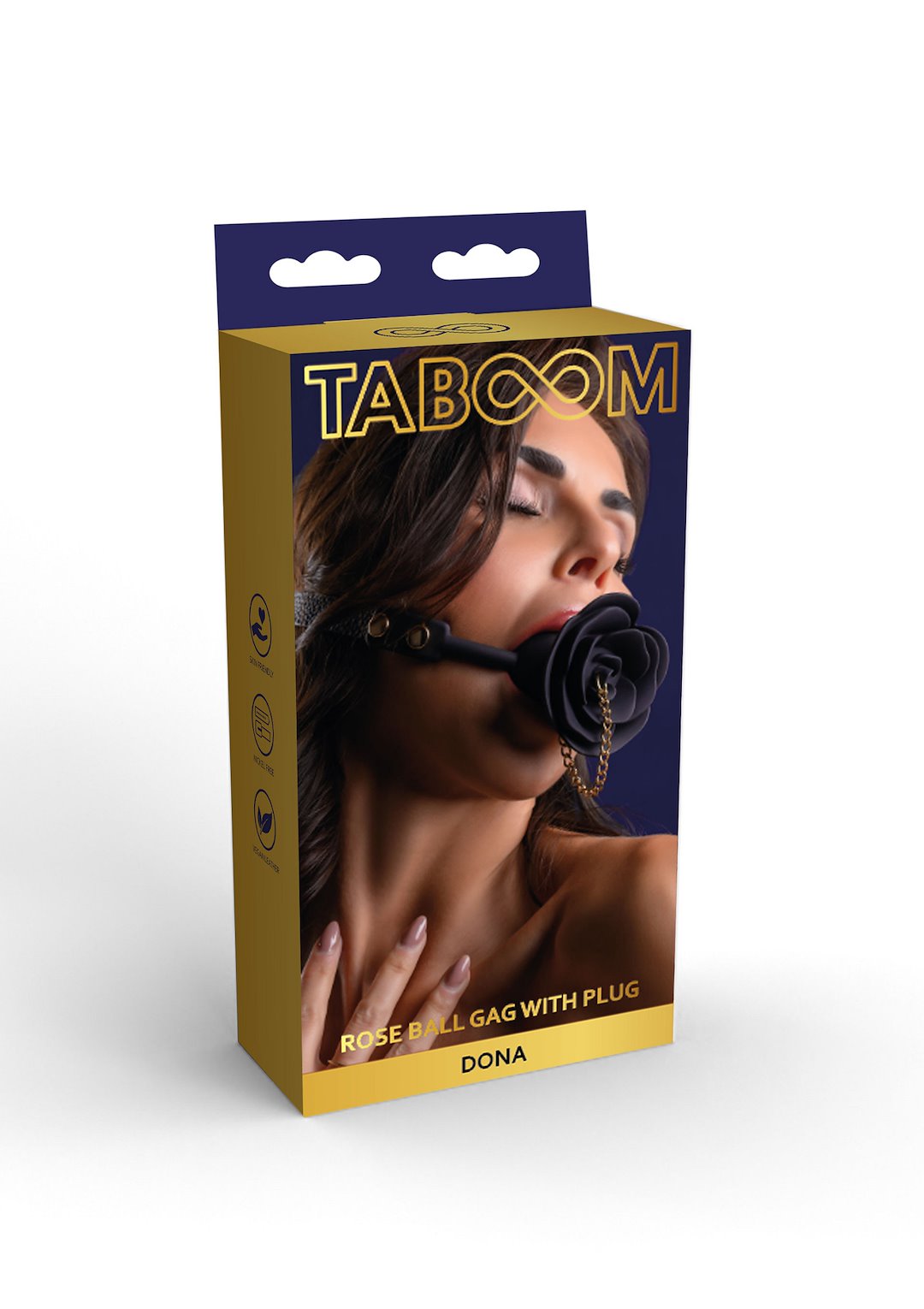Rose Ball Gag with Plug — zdjęcie 2