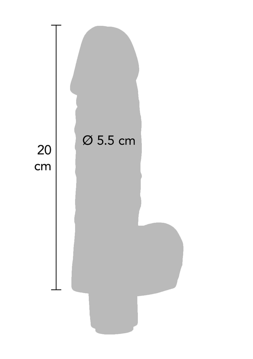 Boy Wonder Vibrating 20cm Dong — zdjęcie 3