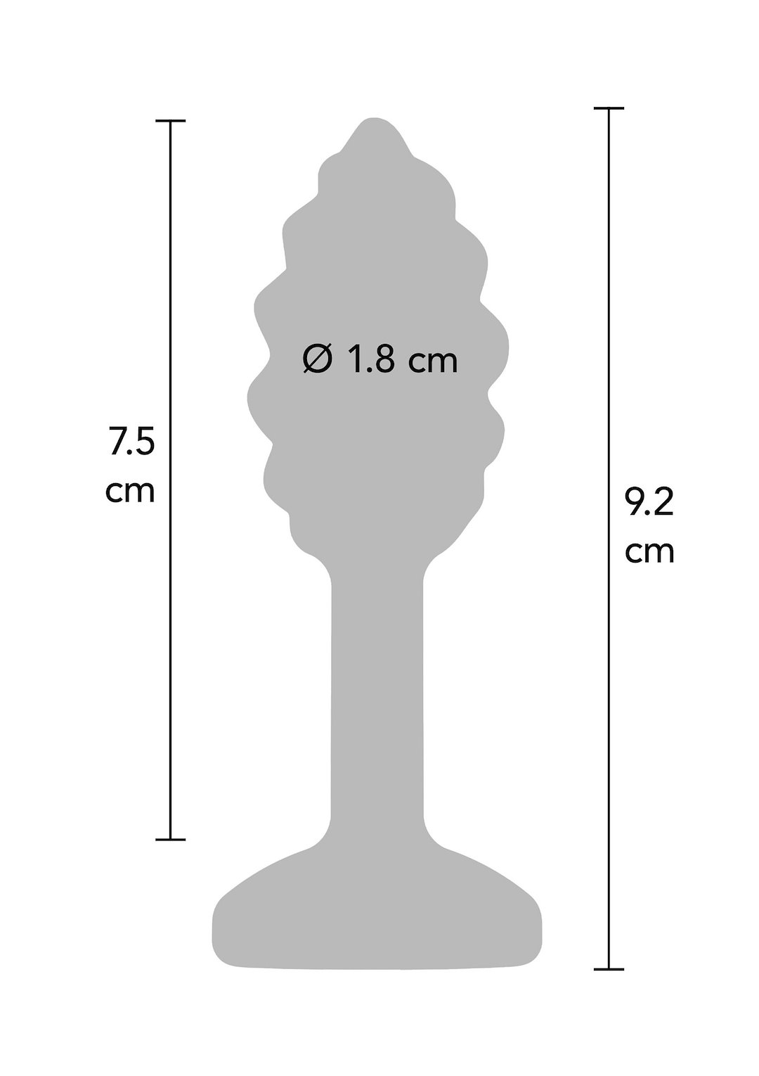 Swirl Anal Plug — zdjęcie 3
