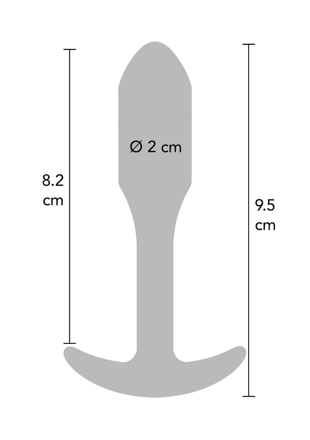 Smooth Anal Plug S — zdjęcie 3
