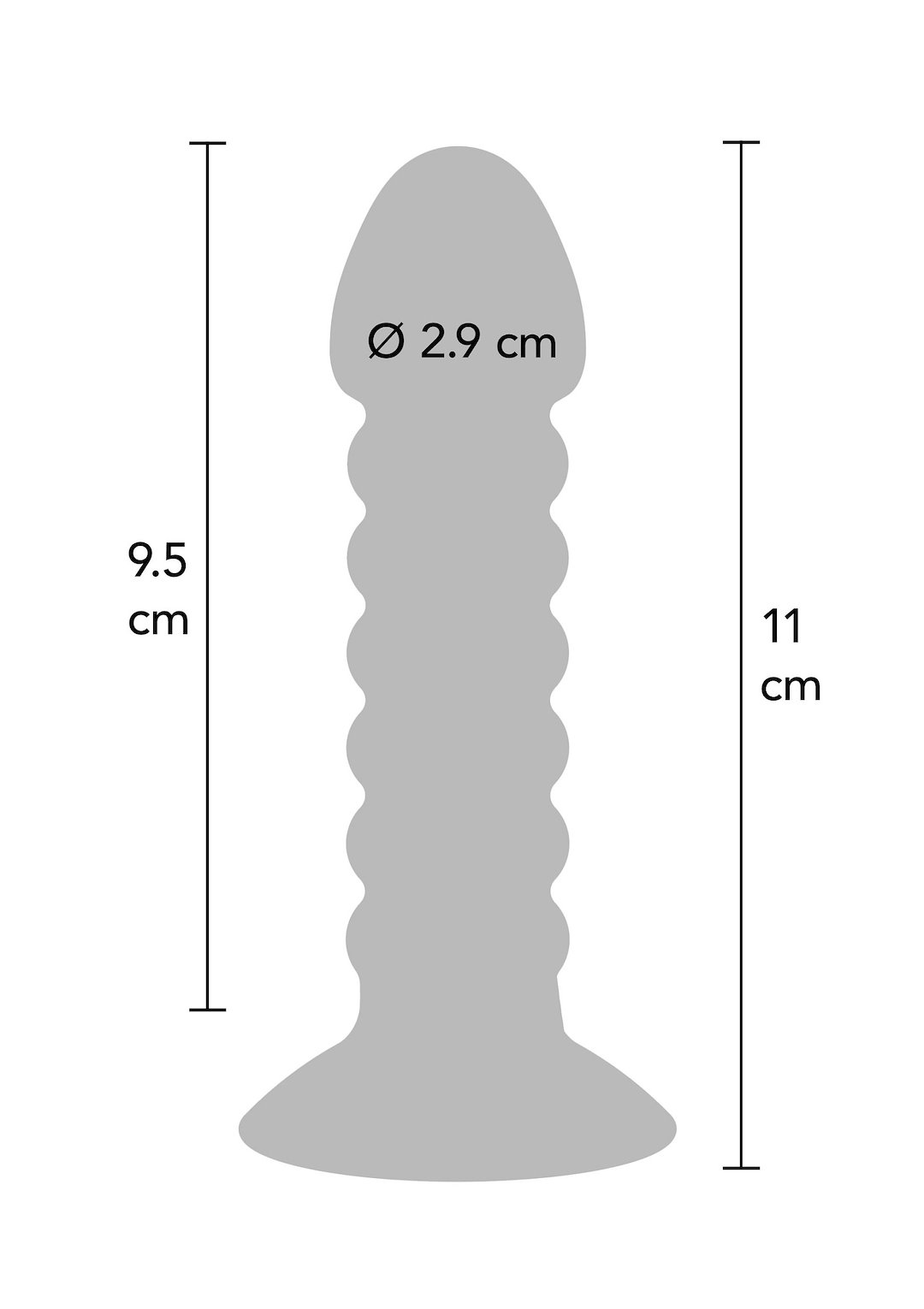 Vibrating Anal Plug Medium — zdjęcie 3