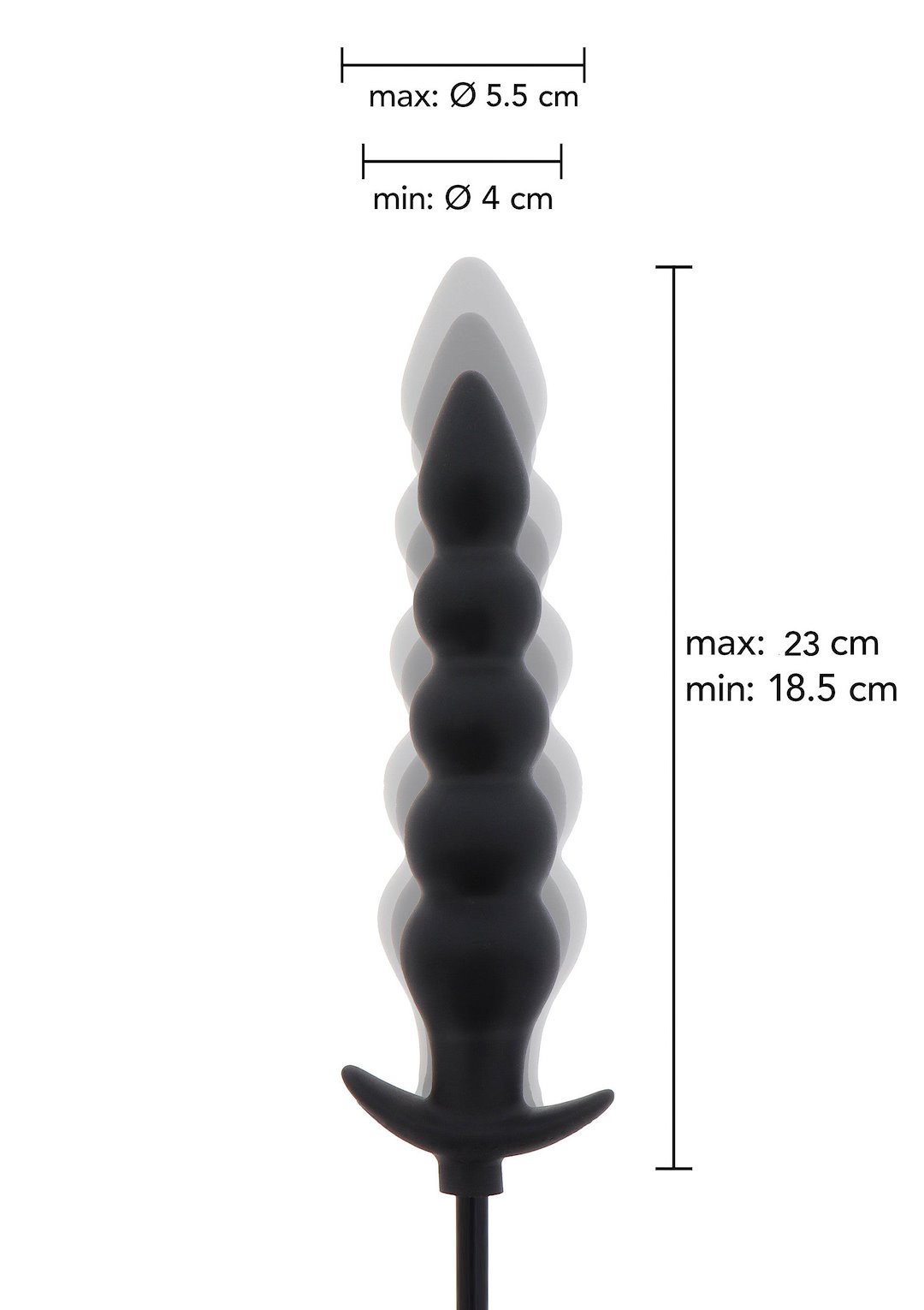 Inflatable Ribbed Plug Advance — zdjęcie 3