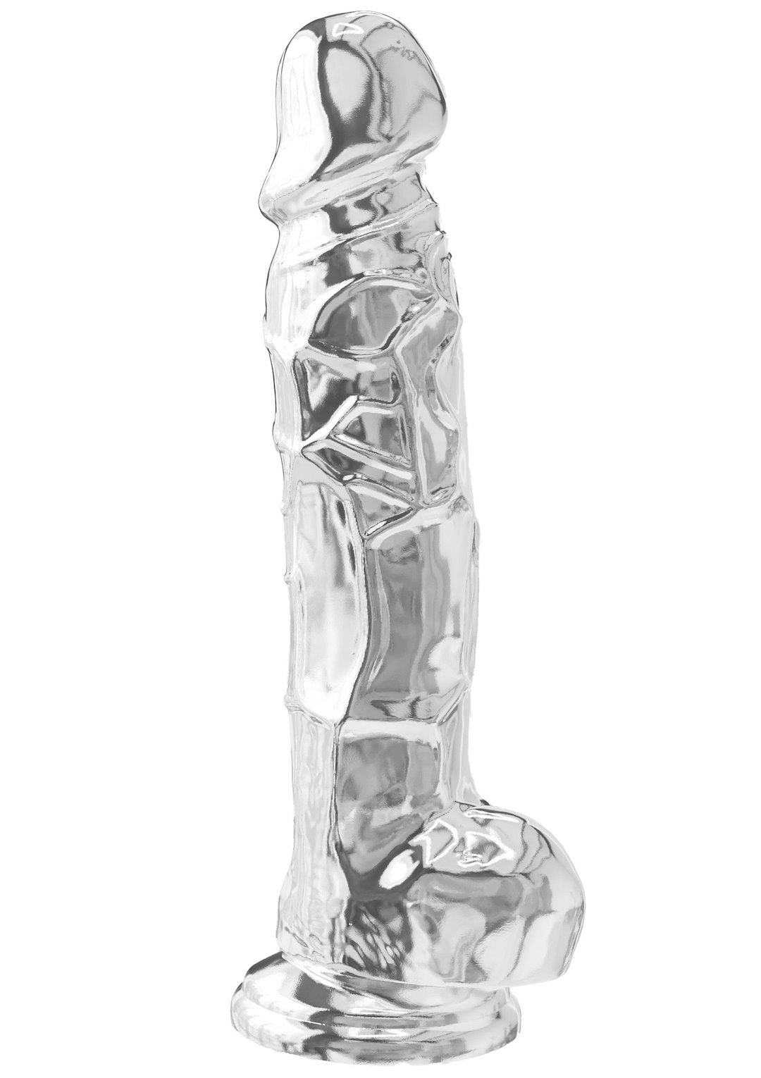Clear Dildo TPE 22.5 cm — zdjęcie 4