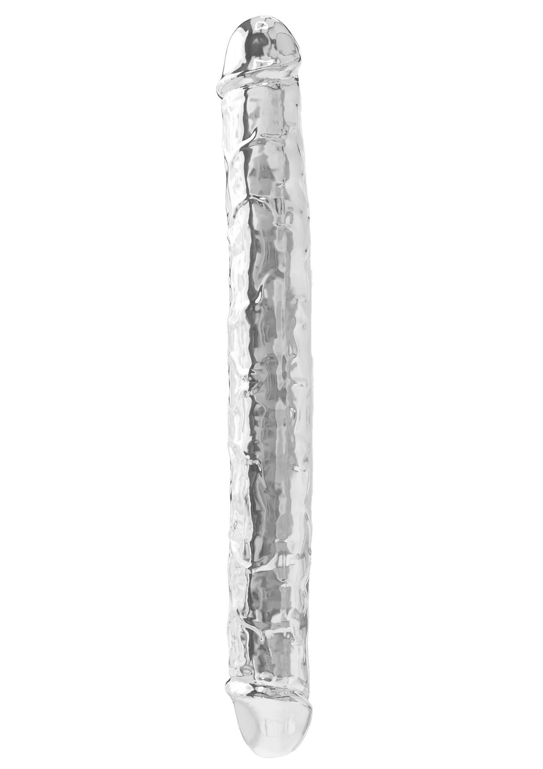 Clear Double Dong TPE 34.5 cm — zdjęcie 4