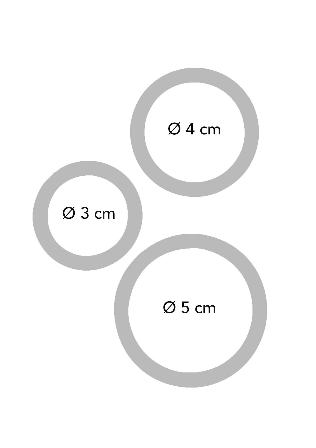 Triple Rings Multicolor 3pcs — zdjęcie 4