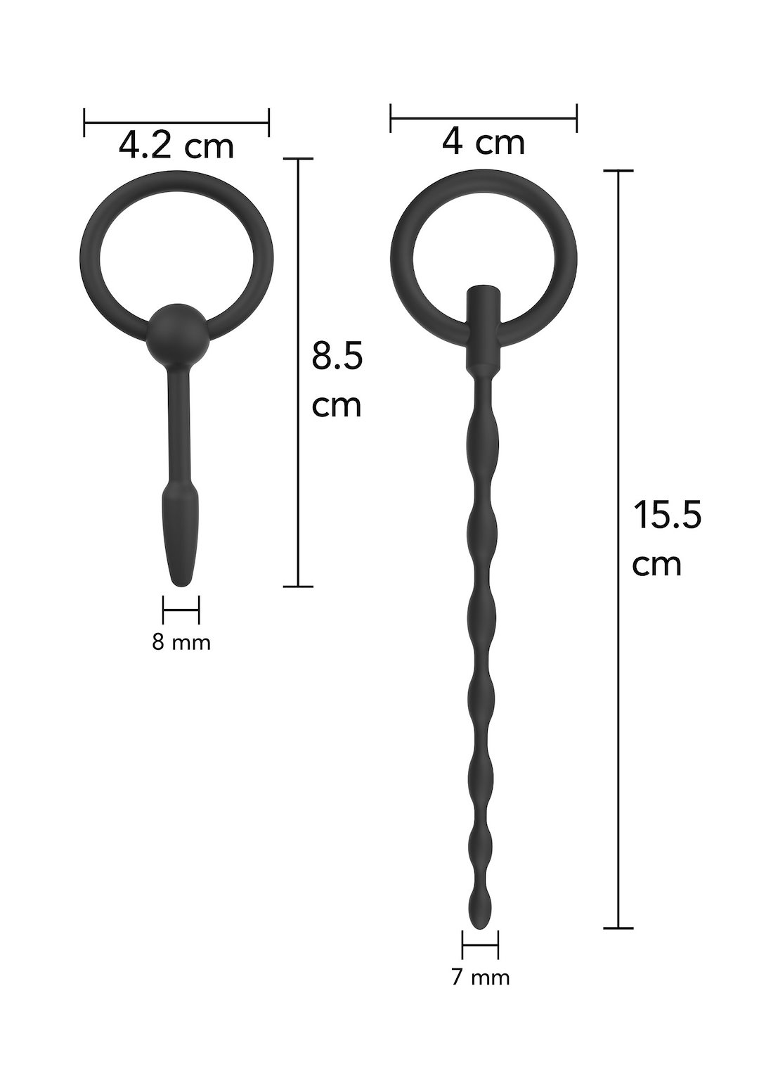 Penis Plug Set Small 2 pcs — zdjęcie 4