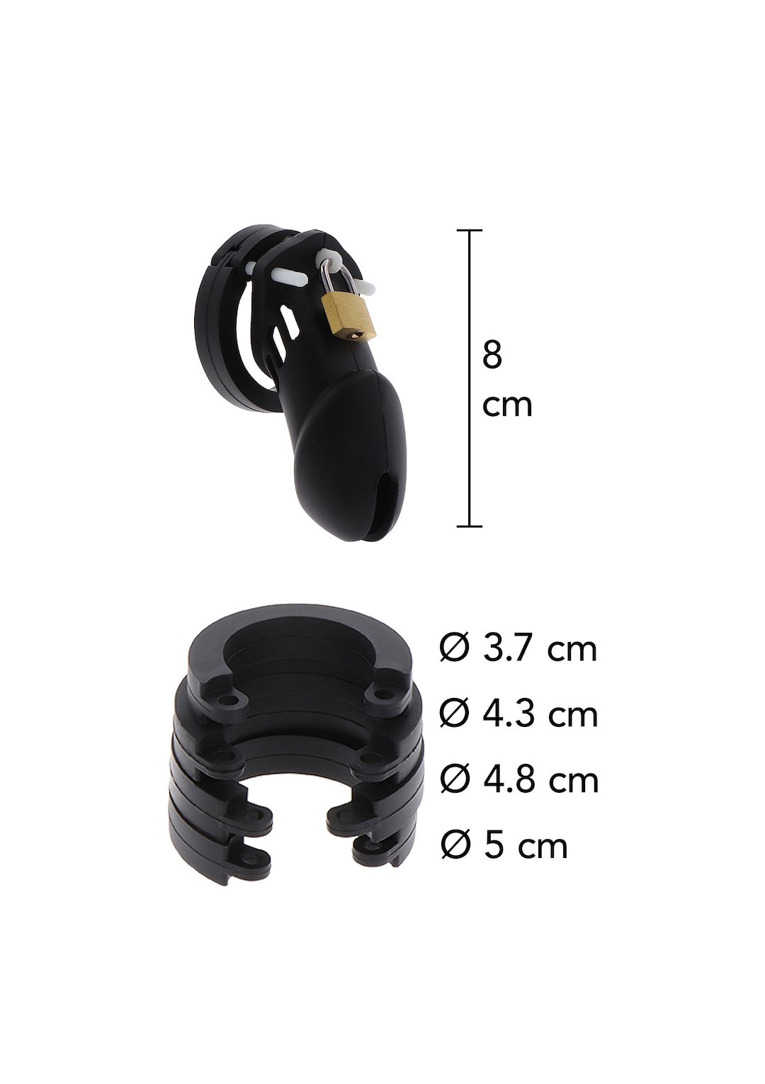 Chastity Cock Cage Silicone Large — zdjęcie 4
