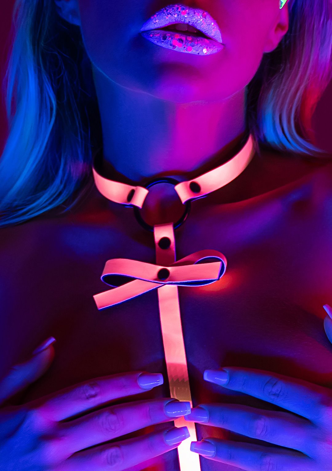 Seductive Harness with Bow — zdjęcie 4