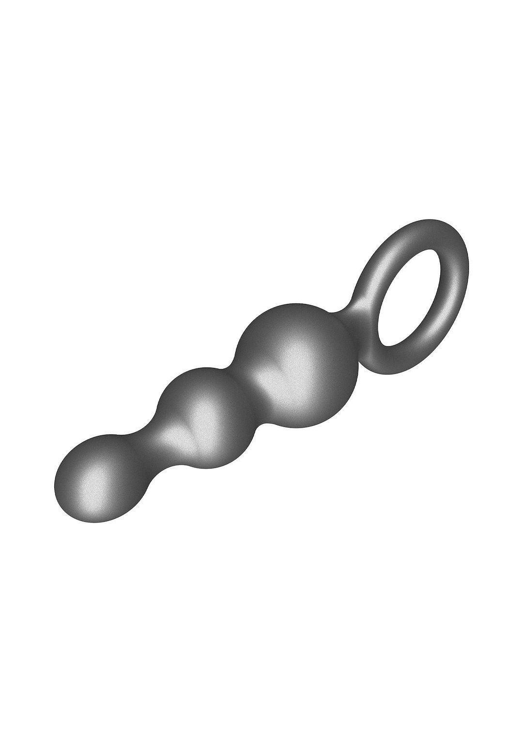 ToyJoy Buttocks The Stuffer 3-Balls Metallic Silicone Plug — zdjęcie 5