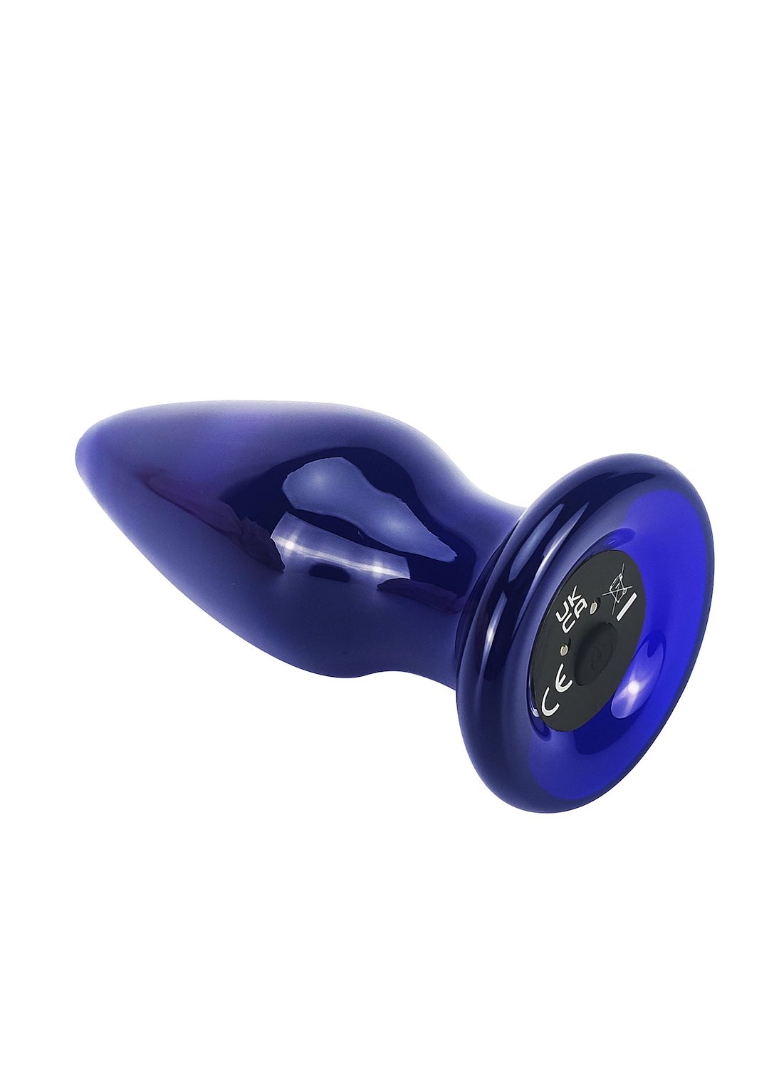 ToyJoy Buttocks Shining Vibrating Glass Plug — zdjęcie 5