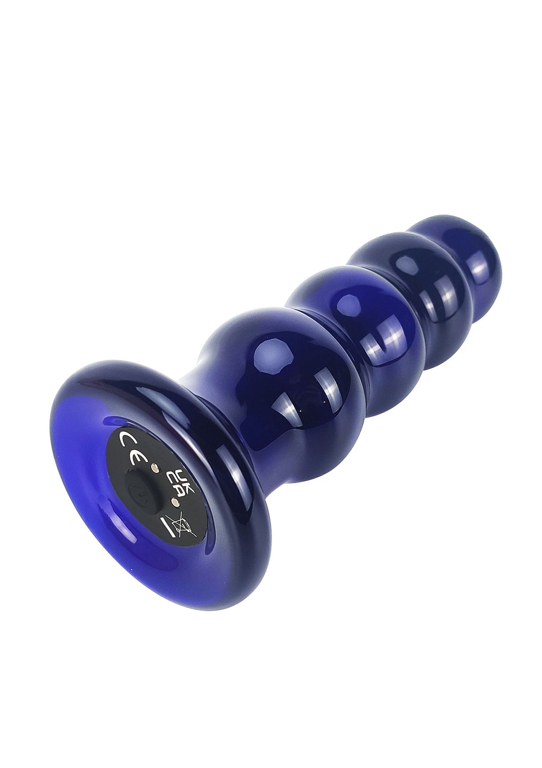 ToyJoy Buttocks Radiant Vibrating Glass Plug — zdjęcie 5