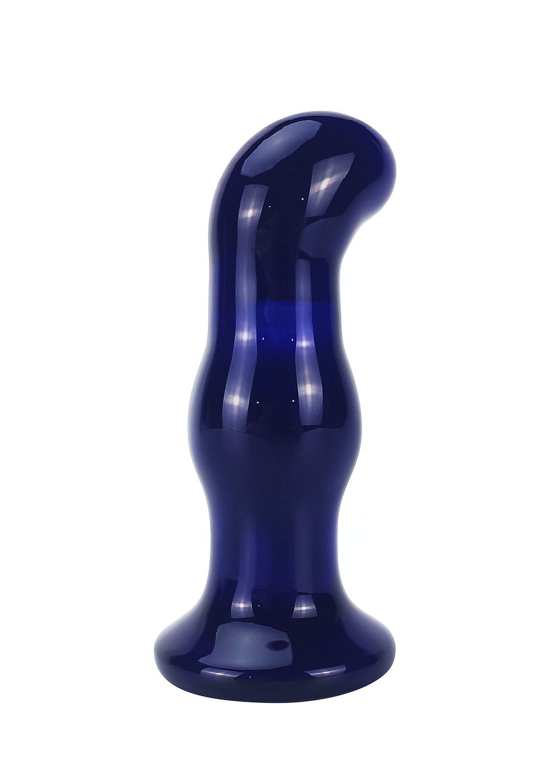 ToyJoy Buttocks Gleaming Vibrating Glass Plug — zdjęcie 5