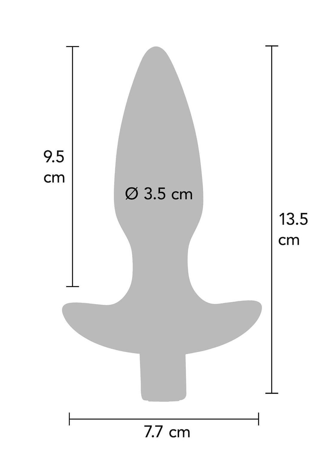 ToyJoy Buttocks The Sparkle Buttplug — zdjęcie 5