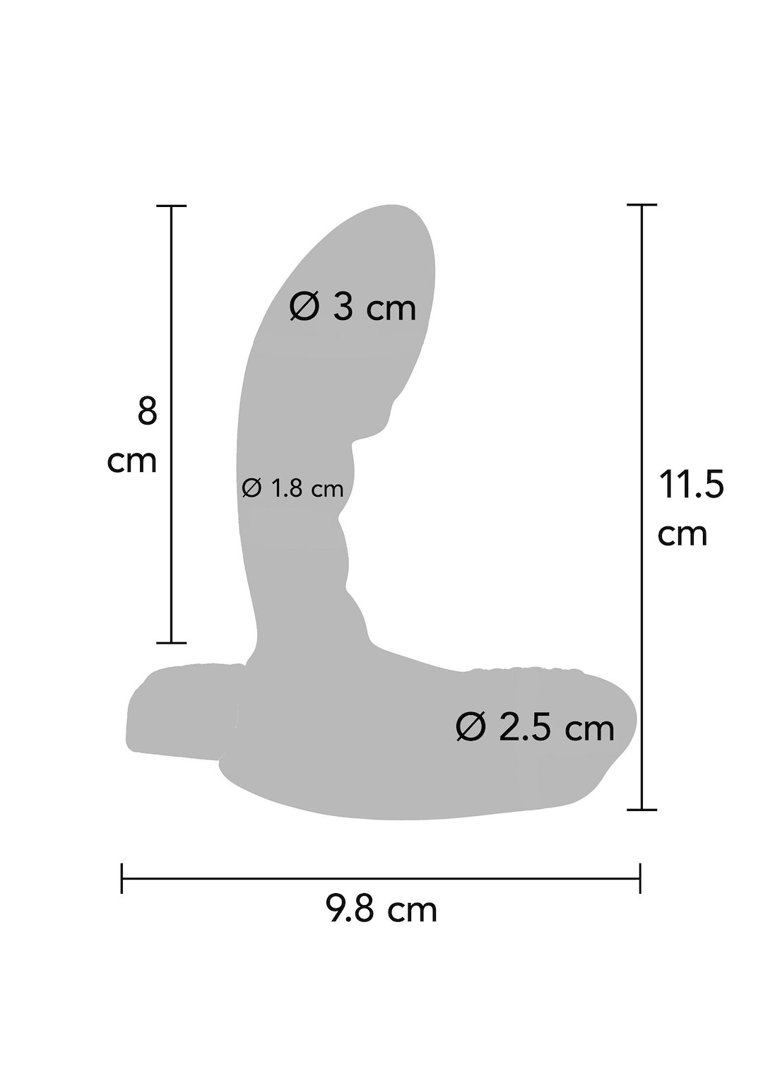 ToyJoy Buttocks The Heroic P-Spot Buttplug — zdjęcie 5
