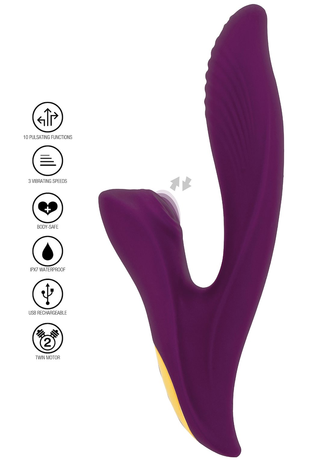 Toyjoy Designer Edition Athena Tapping Sensation Vibe — zdjęcie 5