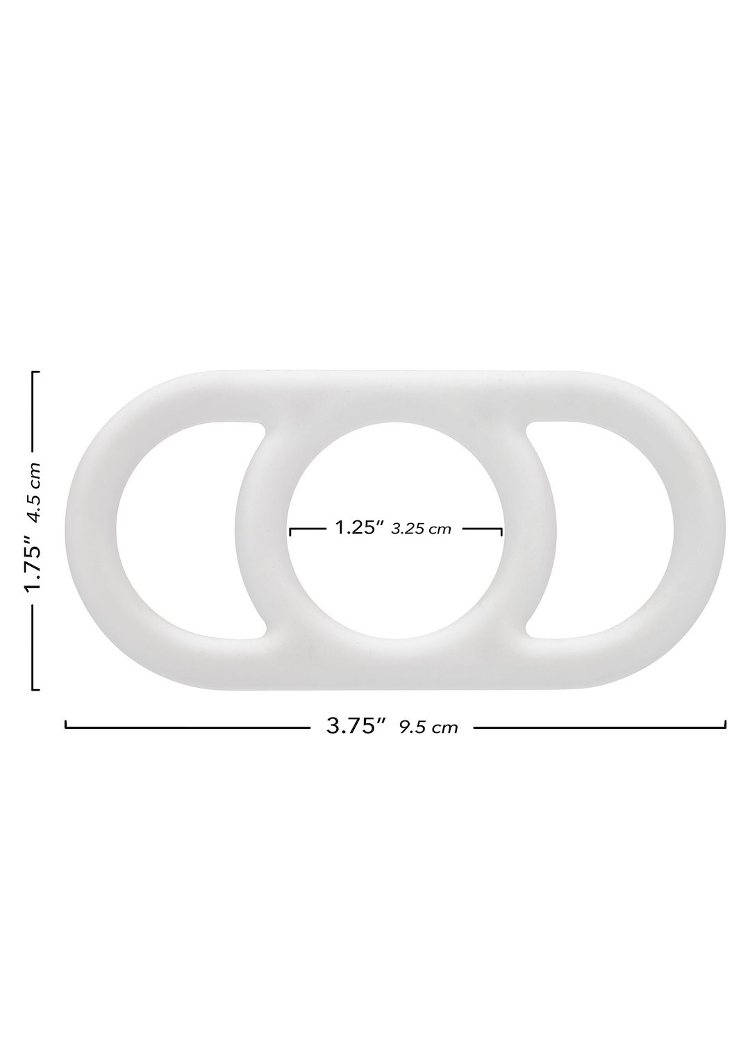 CalExotics Alpha Liquid Silicone Commander Ring — zdjęcie 5