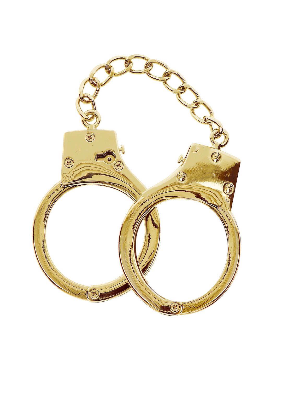 Gold Plated BDSM Handcuffs — zdjęcie 5