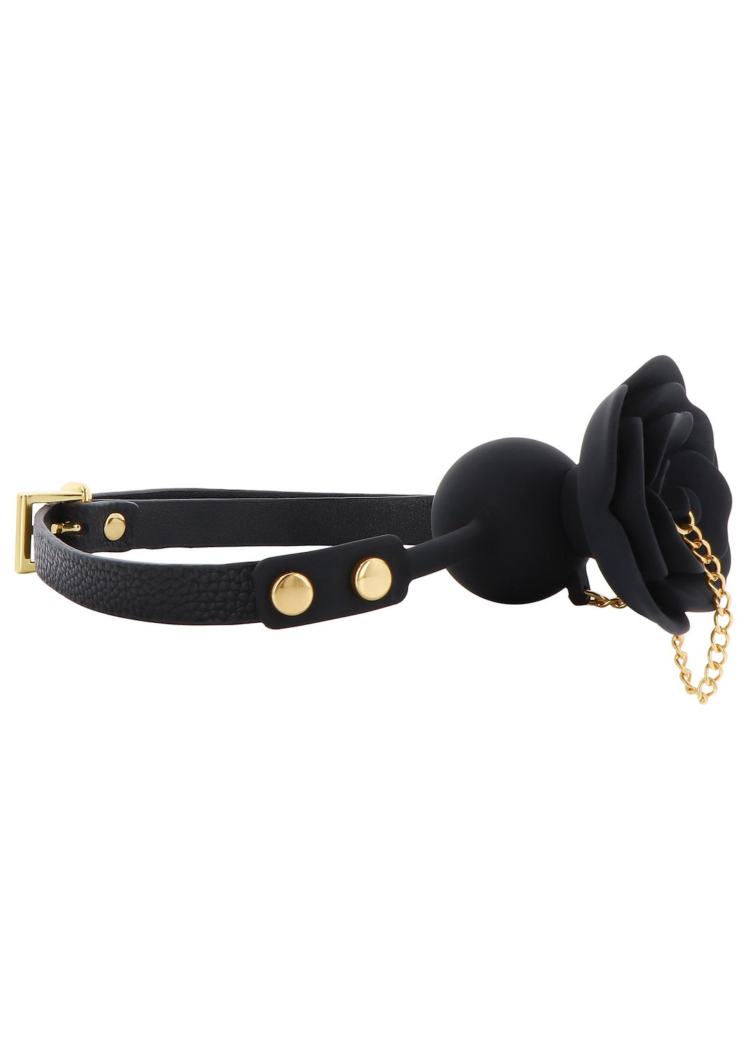 Rose Ball Gag with Plug — zdjęcie 5