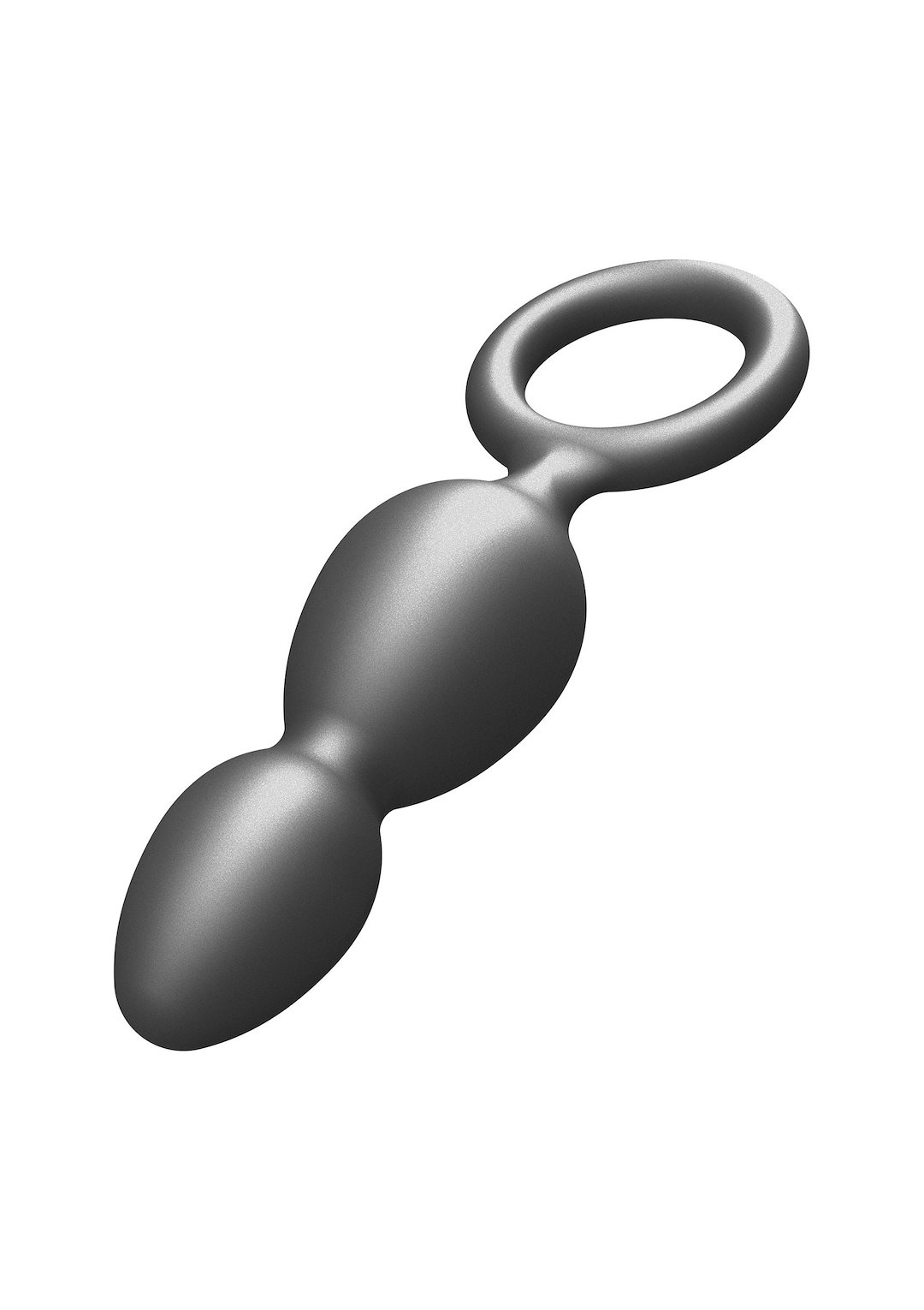 ToyJoy Buttocks The Plugger 2-Balls Metallic Silicone Plug — zdjęcie 6