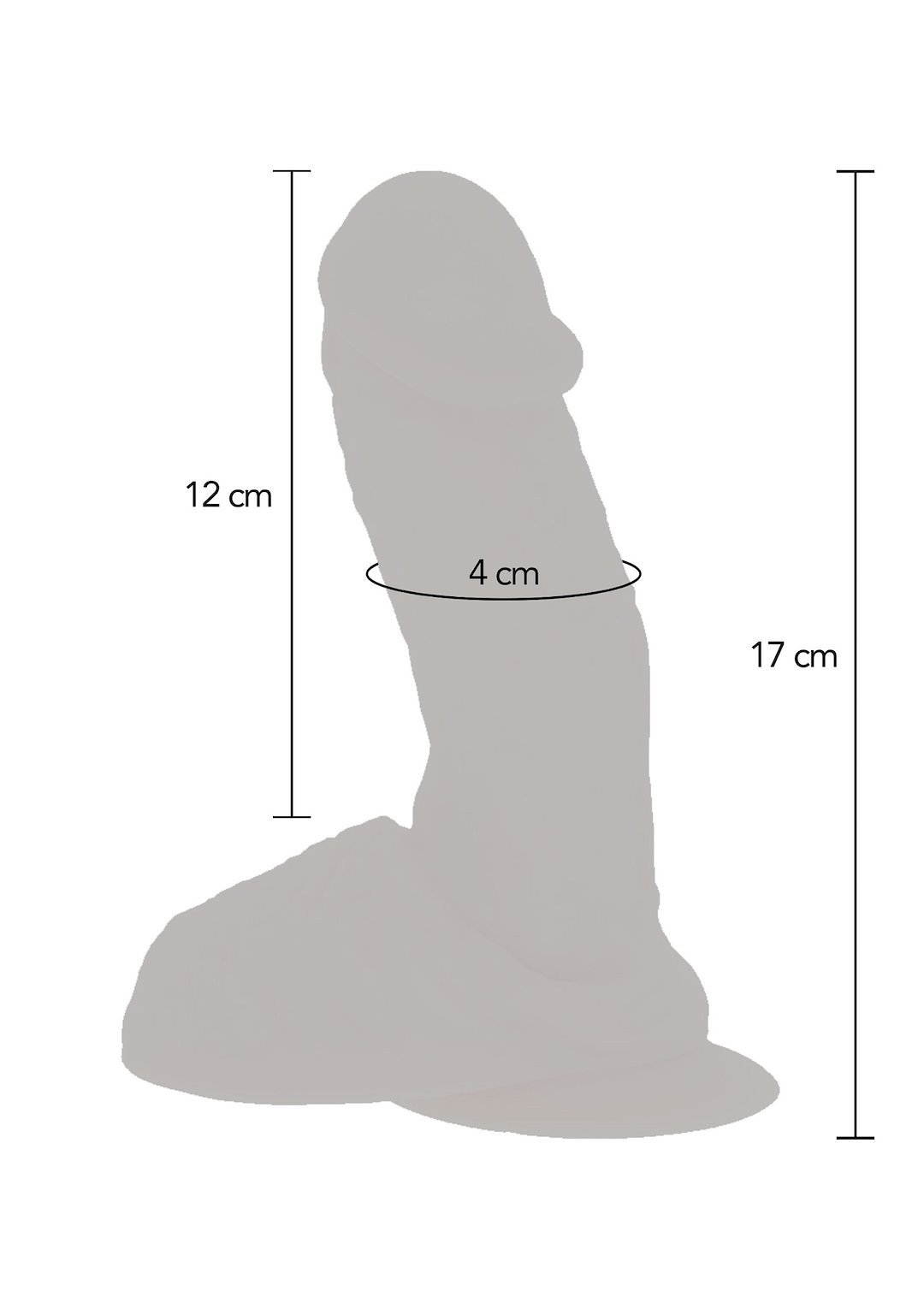 ToyJoy Get Real Vibrating Silicone Dildo 17 cm — zdjęcie 6