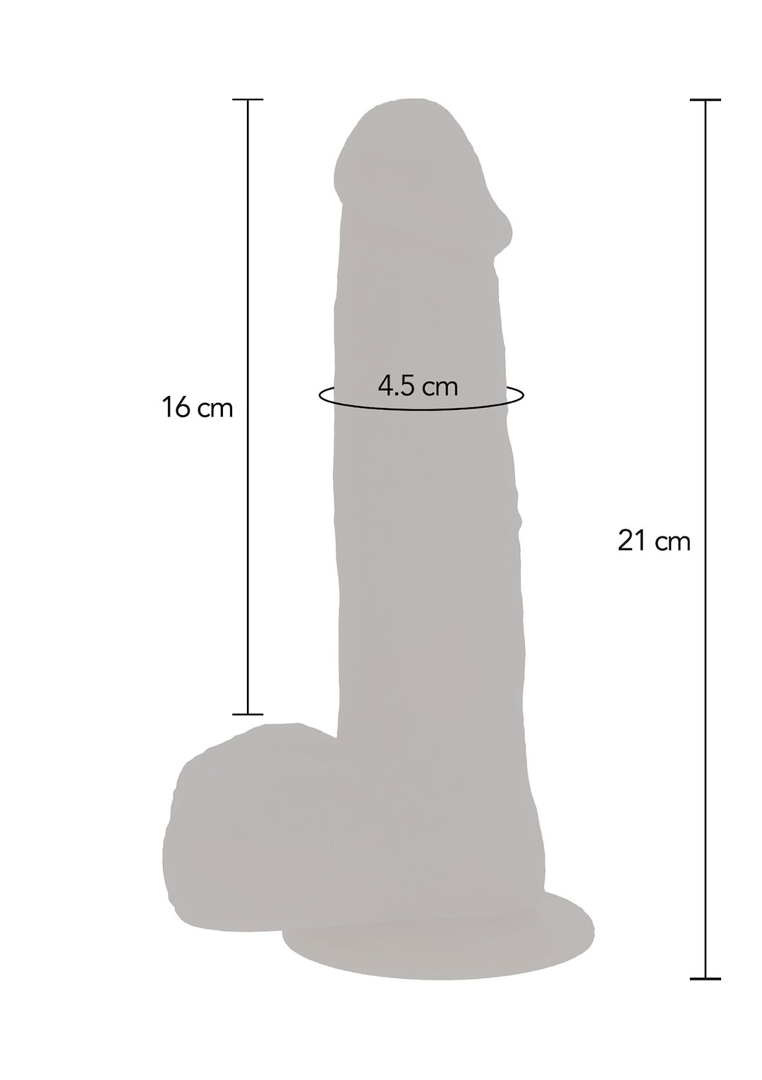ToyJoy Get Real Rotating Beads & Vibrating Dildo 21 cm — zdjęcie 6