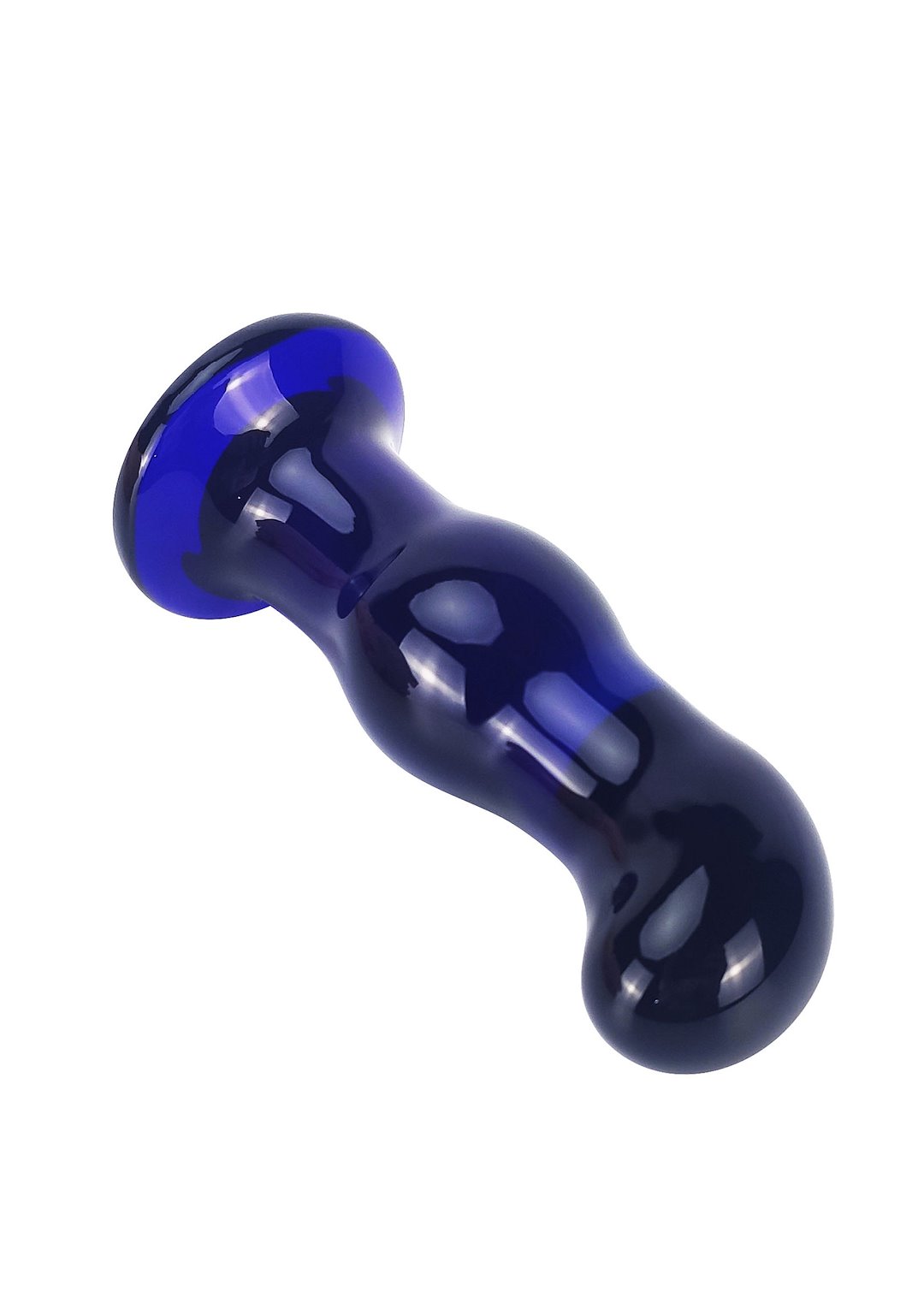 ToyJoy Buttocks Gleaming Vibrating Glass Plug — zdjęcie 6
