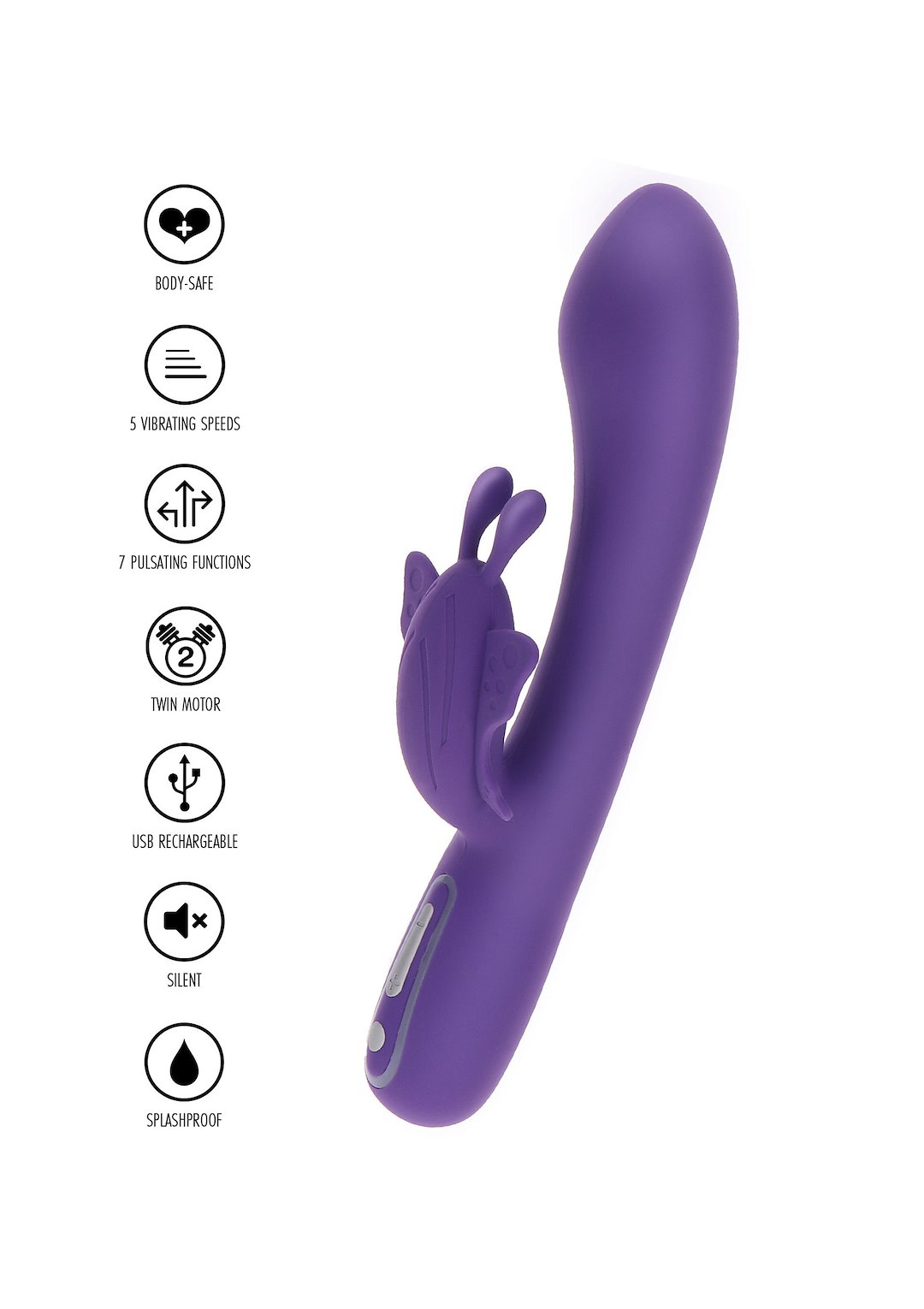 ToyJoy Love Rabbit Fabulous Butterfly Vibrator — zdjęcie 6
