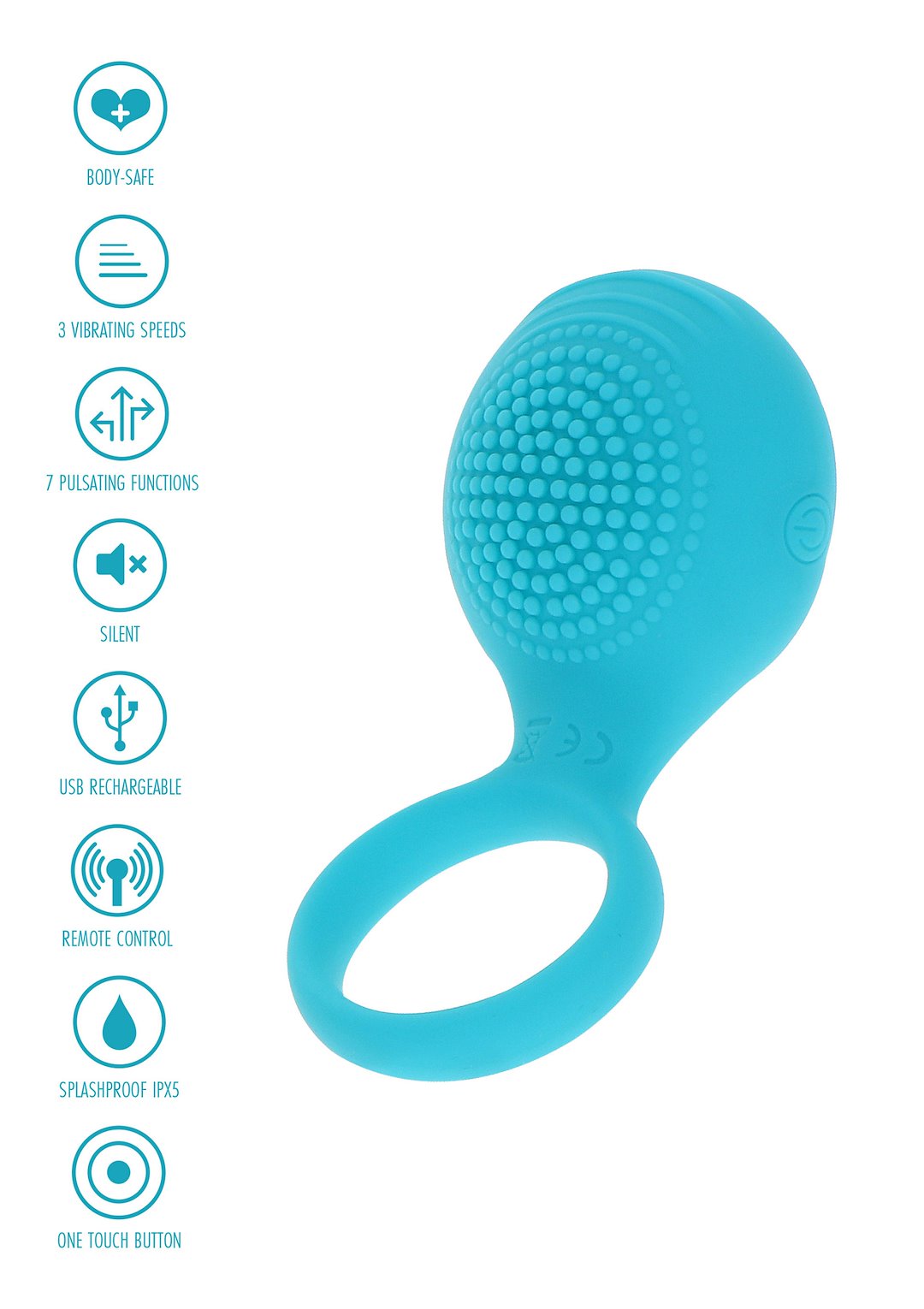 ToyJoy Happiness Tickle Brush C-Ring — zdjęcie 6