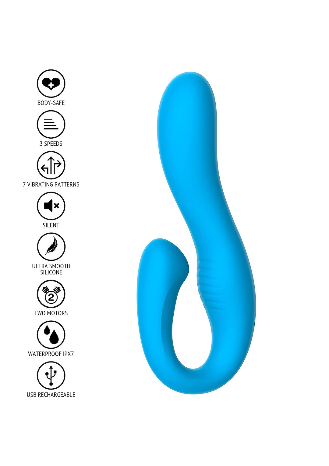 ToyJoy Fame The Skyler Rabbit Vibrator — zdjęcie 6