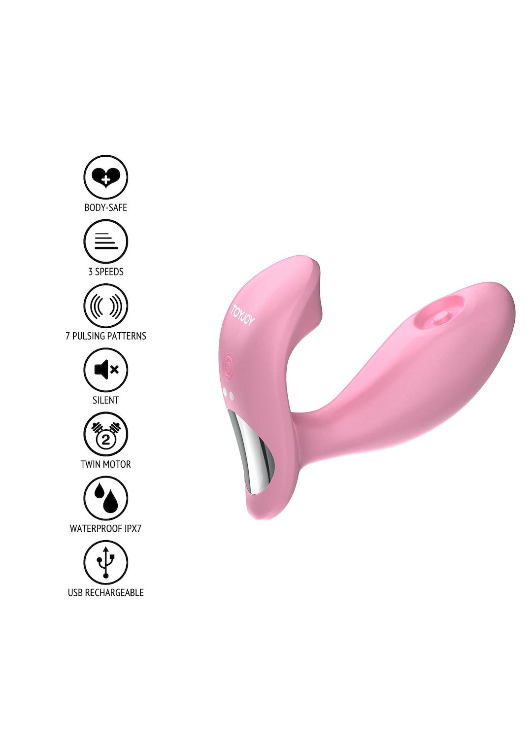 ToyJoy Urban FLAMENGO - Pulsating G-spot Vibrator — zdjęcie 6