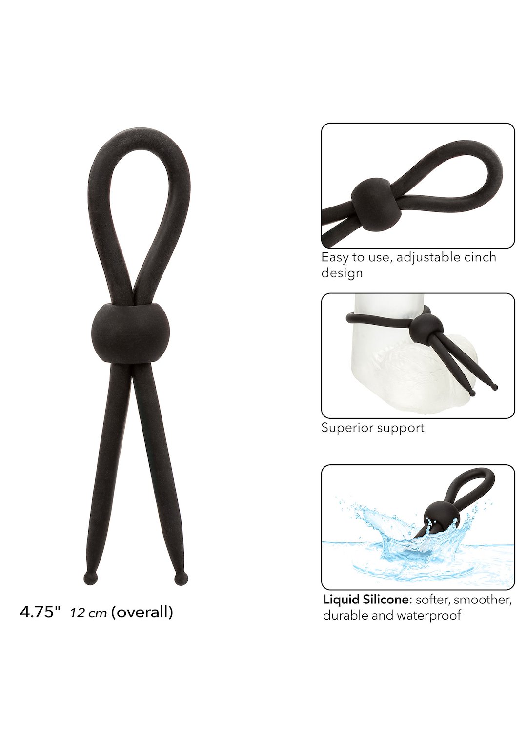 CalExotics Alpha Liquid Silicone Lasso — zdjęcie 6