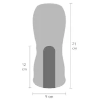 Vibrating Twin Turbo Masturbator