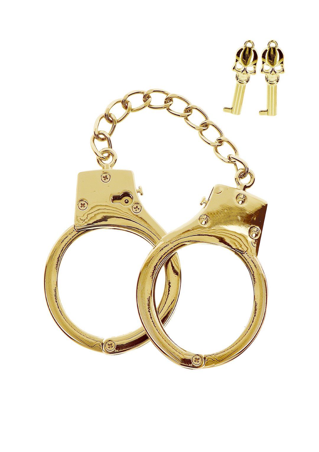Gold Plated BDSM Handcuffs — zdjęcie 6