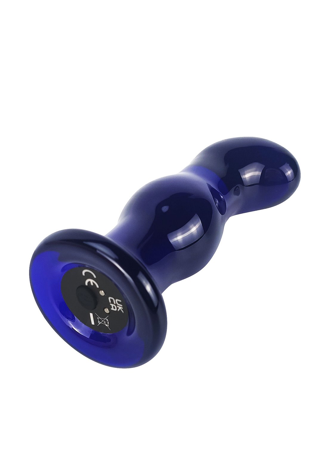 ToyJoy Buttocks Gleaming Vibrating Glass Plug — zdjęcie 7