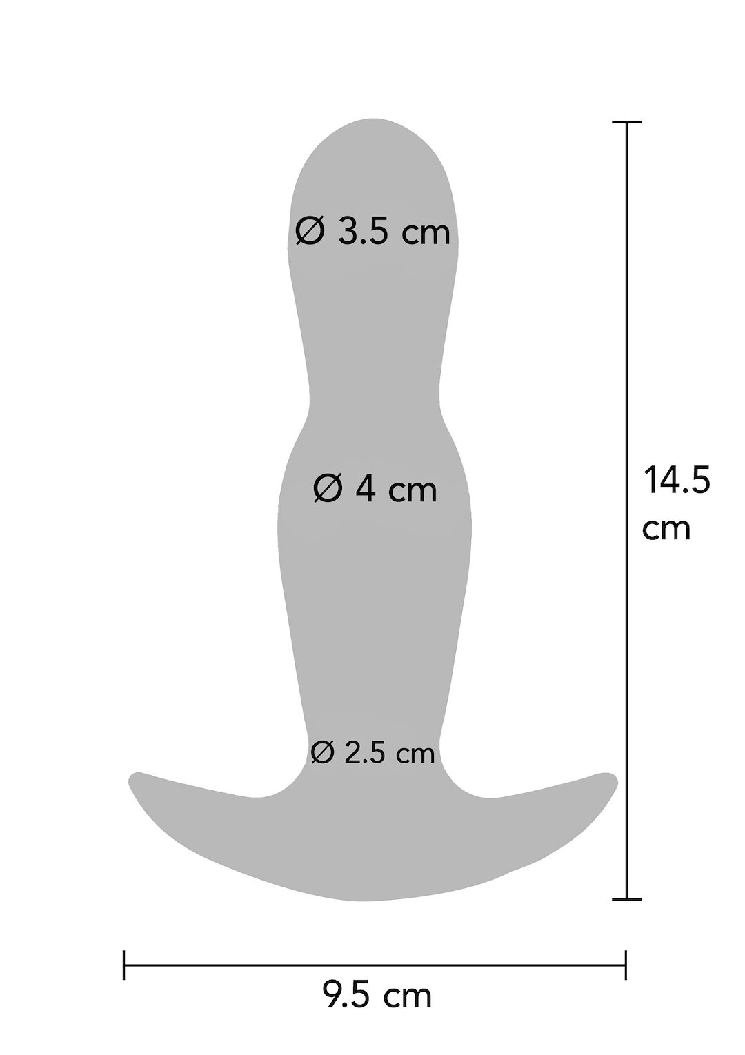 ToyJoy Buttocks The Stout Inflating Vibrating Plug — zdjęcie 7