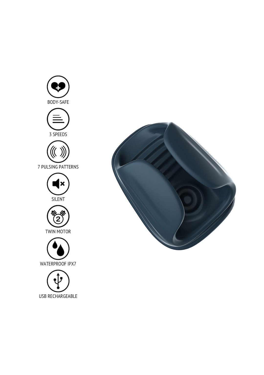 ToyJoy Urban NOVA - Pulsating Squeezable Stroker — zdjęcie 7