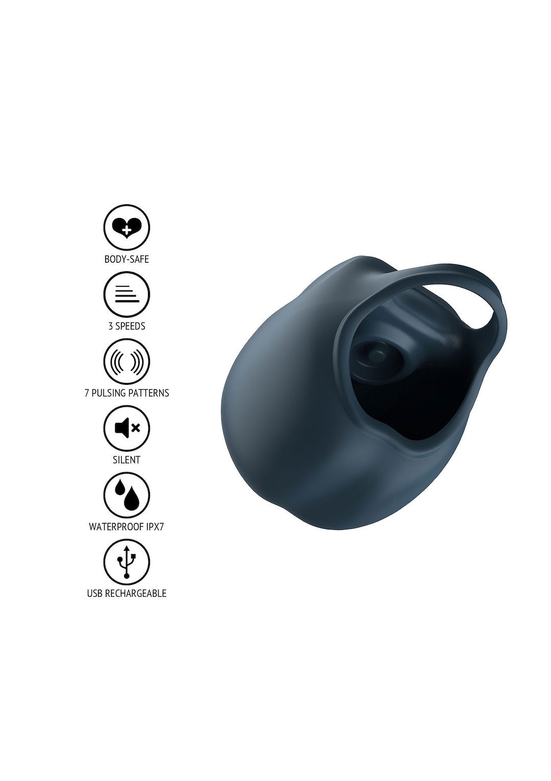 ToyJoy Urban BRONX - Scrotum Sleeve Ring — zdjęcie 7