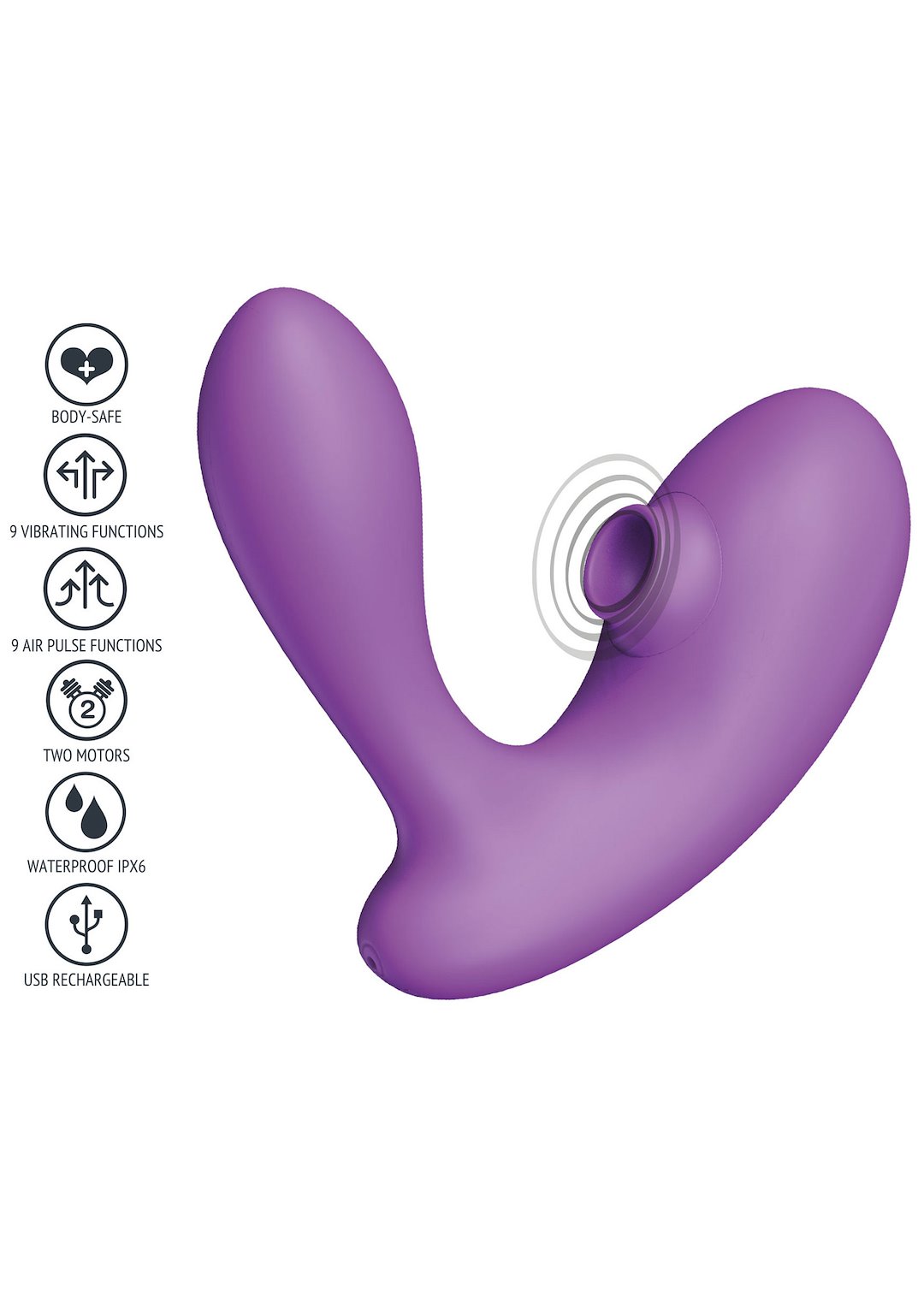 Xocoon DuoVibe I Air Vibrator — zdjęcie 7