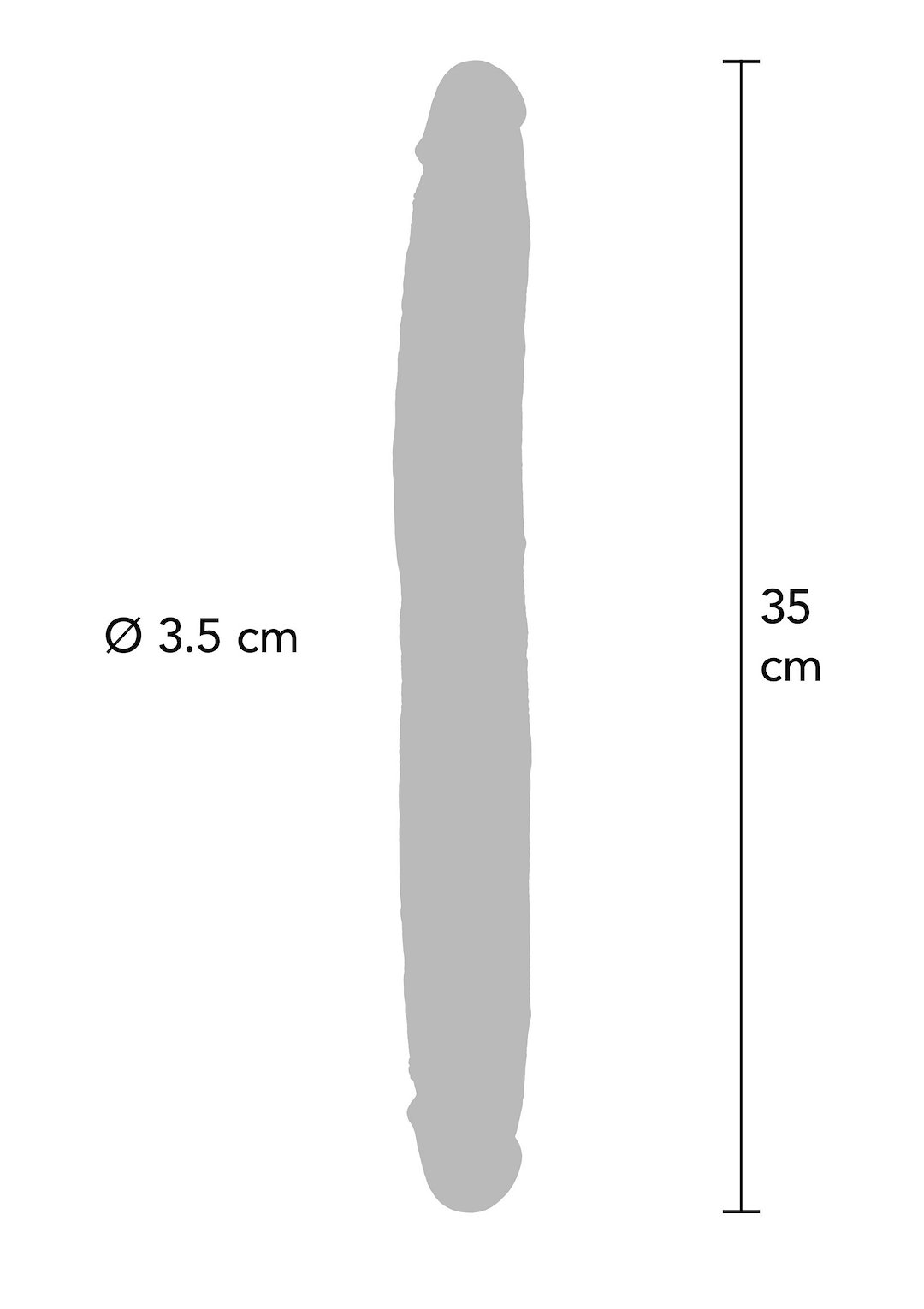 Silicone Foreskin D-Dong 35 cm — zdjęcie 7
