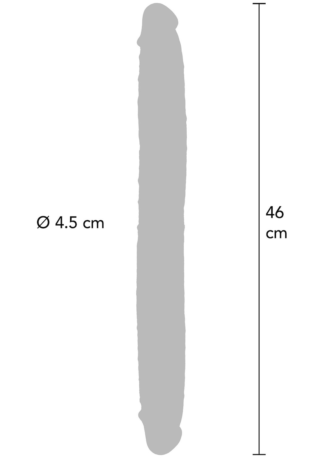 Silicone Foreskin D-Dong 46 cm — zdjęcie 7