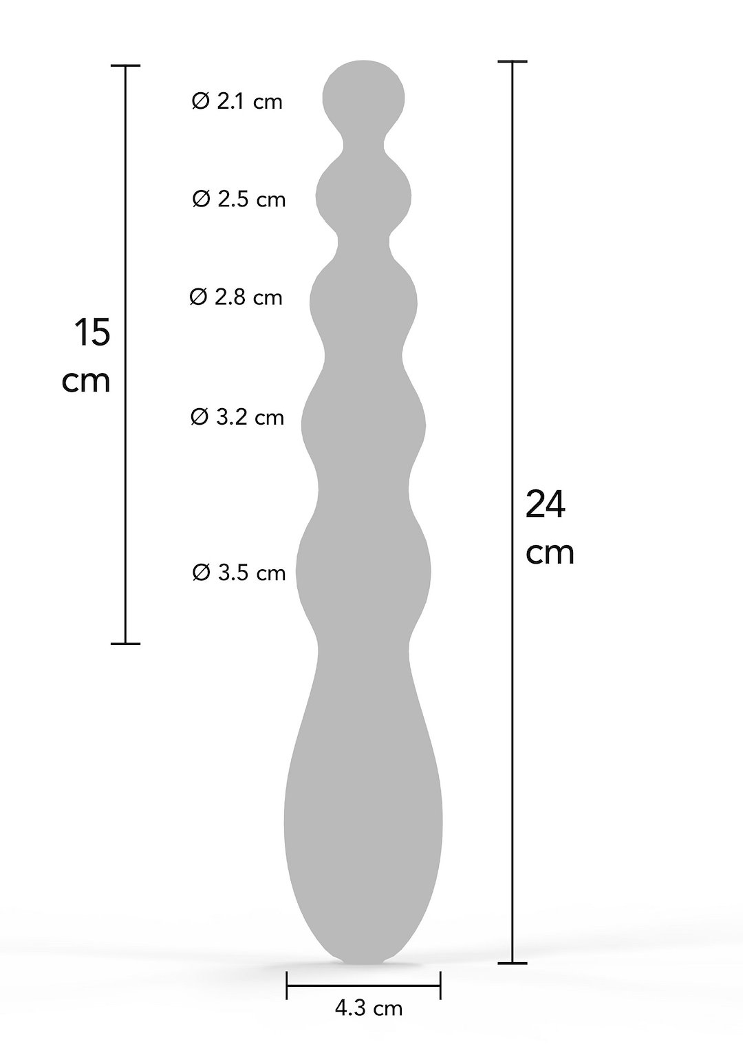 Beaded Anal Power Vibrator — zdjęcie 7